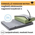 COVER For GOMEZ WATERPROOF Dog Bed Zuma Grey L (100x70cm)