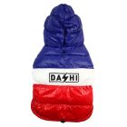 Dashi Stripes Red&Blue kutyakabát  3XL (52cm háthossz)