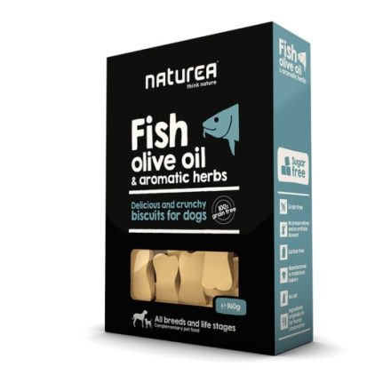 Naturea Fisch-Olivenöl-Kekse mit Kräutern