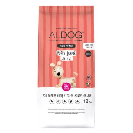Aldog Puppy Junior ARTICA HIPOALLERGÉN kutyatáp MEDIUM 12kg